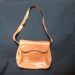 Vintage Gucci saddle shoulder bag